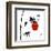 Geisha II-Jenny Tsang-Framed Art Print