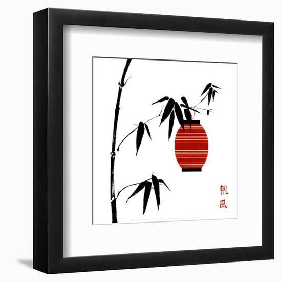 Geisha II-Jenny Tsang-Framed Art Print