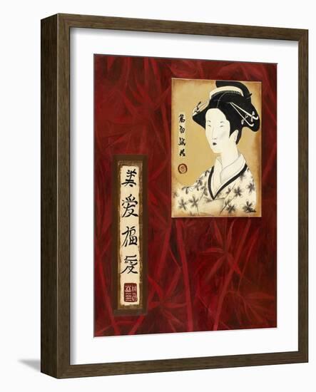 Geisha II-Patricia Pinto-Framed Premium Giclee Print