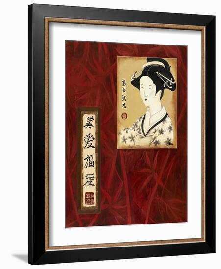 Geisha II-Patricia Pinto-Framed Premium Giclee Print