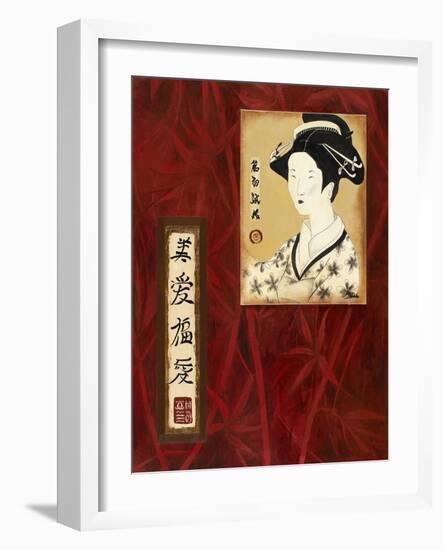 Geisha II-Patricia Pinto-Framed Premium Giclee Print