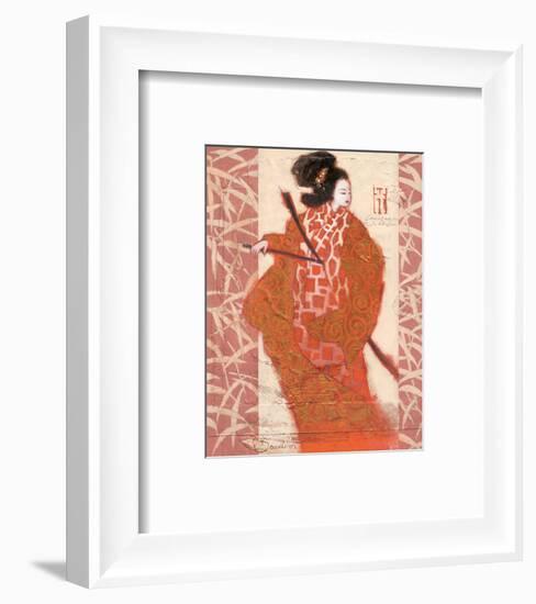 Geisha in Arms-Joadoor-Framed Art Print