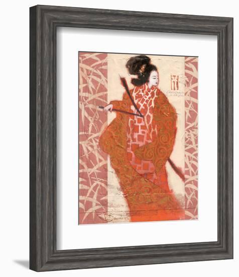 Geisha in Arms-Joadoor-Framed Art Print