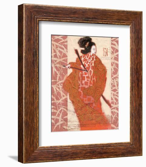 Geisha in Arms-Joadoor-Framed Art Print
