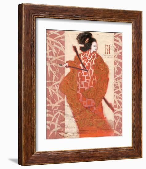 Geisha in Arms-Joadoor-Framed Art Print