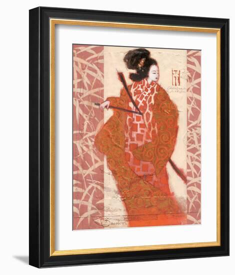 Geisha in Arms-Joadoor-Framed Art Print