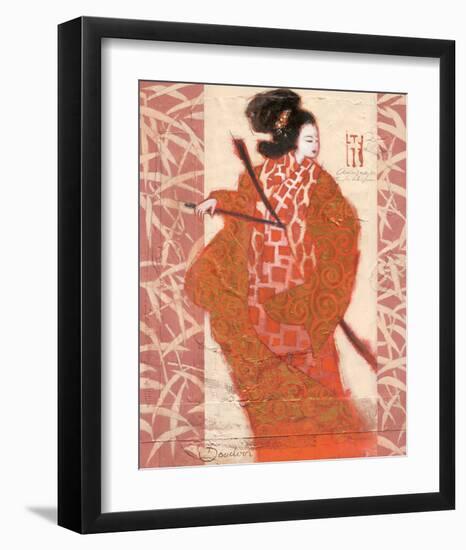 Geisha in Arms-Joadoor-Framed Art Print