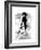 Geisha in Charcoal-FS Studio-Framed Giclee Print