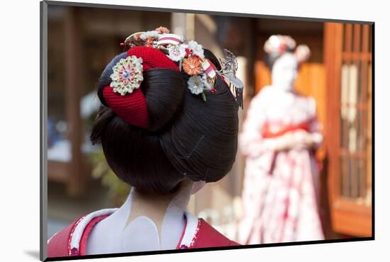 Geisha, Kyoto, Japan-Peter Adams-Mounted Photographic Print