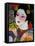 Geisha, Warrior Folk Art, Takamatsu, Shikoku, Japan-Dave Bartruff-Framed Premier Image Canvas