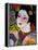 Geisha, Warrior Folk Art, Takamatsu, Shikoku, Japan-Dave Bartruff-Framed Premier Image Canvas