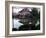 Geishas on the Balcony of Shobi-Kan Teahouse in Garden at Heian Shrine, Kyoto, Japan-Nancy & Steve Ross-Framed Photographic Print