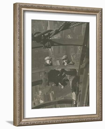 (Gelatin Silver Print)-Lewis Wickes Hine-Framed Giclee Print