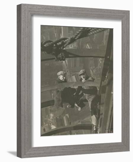 (Gelatin Silver Print)-Lewis Wickes Hine-Framed Giclee Print