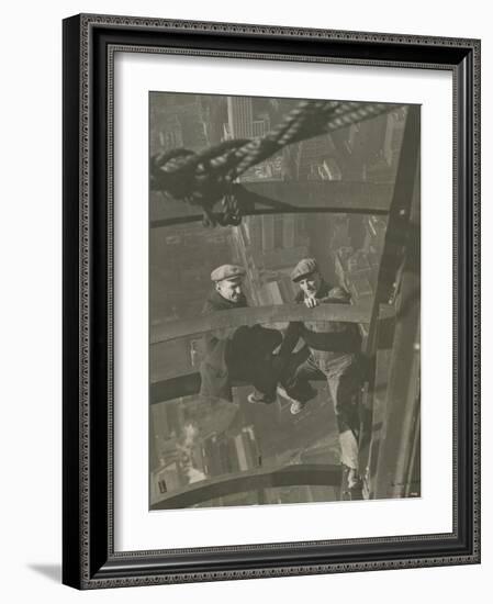 (Gelatin Silver Print)-Lewis Wickes Hine-Framed Giclee Print