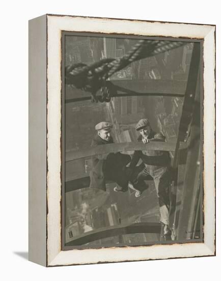 (Gelatin Silver Print)-Lewis Wickes Hine-Framed Premier Image Canvas