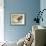 Gelb - rot - blau-Wassily Kandinsky-Framed Art Print displayed on a wall