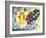 Gelb - rot - blau-Wassily Kandinsky-Framed Art Print