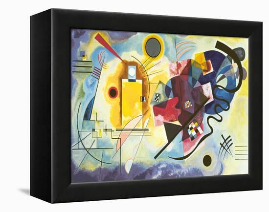 Gelb - rot - blau-Wassily Kandinsky-Framed Stretched Canvas