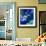 Gelbe Seerosen Und Agapanthes-Claude Monet-Framed Art Print displayed on a wall