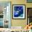 Gelbe Seerosen Und Agapanthes-Claude Monet-Framed Art Print displayed on a wall