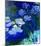 Gelbe Seerosen Und Agapanthes-Claude Monet-Mounted Art Print