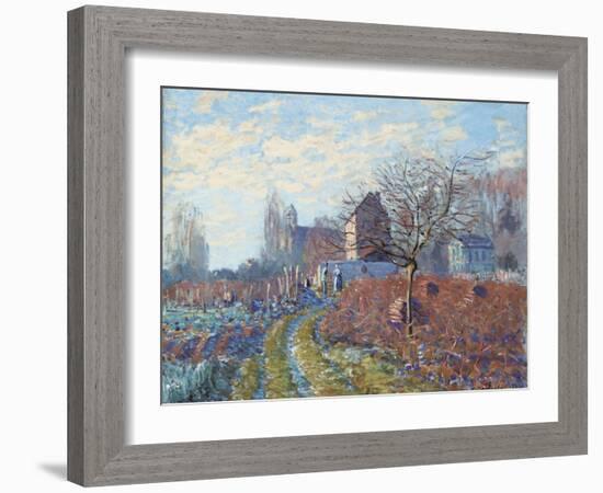 Gelee Blanche - Ete De La Saint-Martin, 1874-Alfred Sisley-Framed Giclee Print