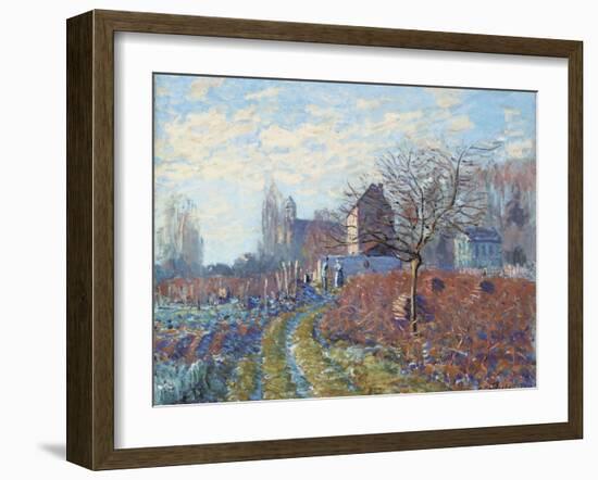 Gelee Blanche - Ete De La Saint-Martin, 1874-Alfred Sisley-Framed Giclee Print