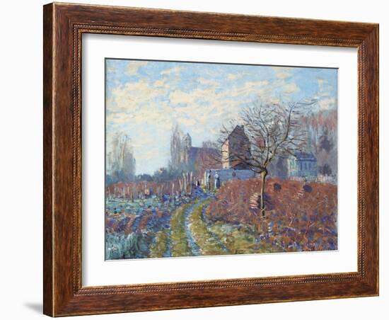 Gelee Blanche - Ete De La Saint-Martin, 1874-Alfred Sisley-Framed Giclee Print