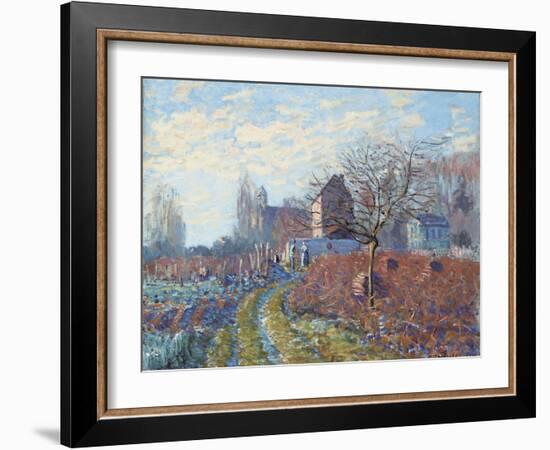 Gelee Blanche - Ete De La Saint-Martin, 1874-Alfred Sisley-Framed Giclee Print