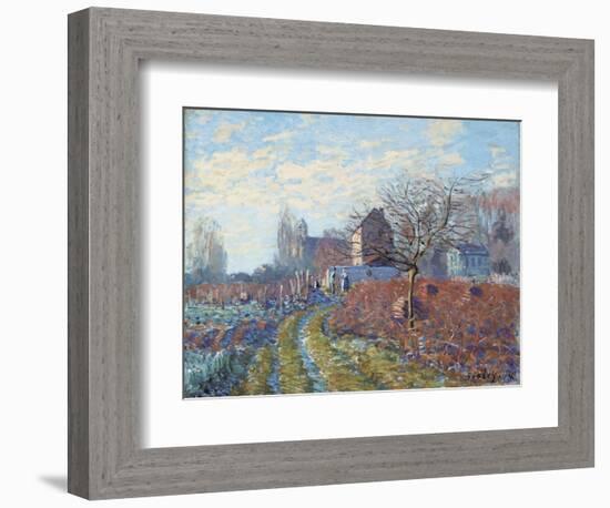 Gelee Blanche - Ete De La Saint-Martin, 1874-Alfred Sisley-Framed Giclee Print