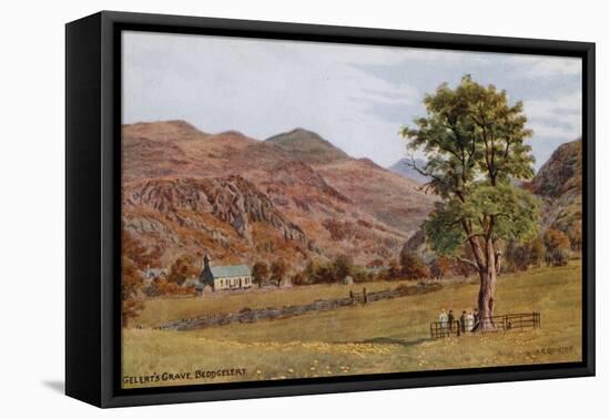 Gelert's Grave, Beddgelert-Alfred Robert Quinton-Framed Premier Image Canvas