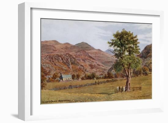 Gelert's Grave, Beddgelert-Alfred Robert Quinton-Framed Giclee Print