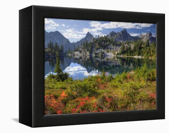 Gem Lake, Alpine Lakes Wilderness, Washington, Usa-Jamie & Judy Wild-Framed Premier Image Canvas