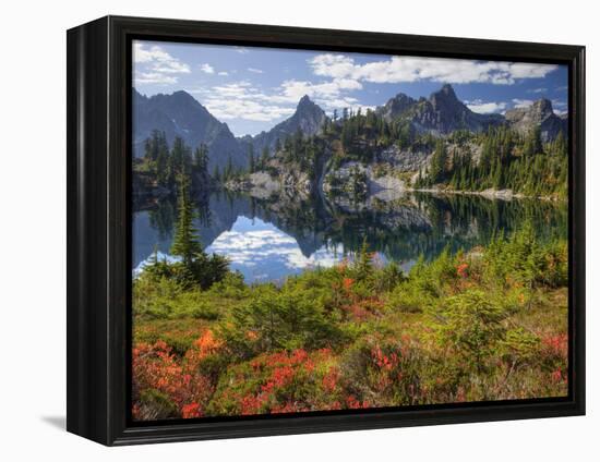 Gem Lake, Alpine Lakes Wilderness, Washington, Usa-Jamie & Judy Wild-Framed Premier Image Canvas