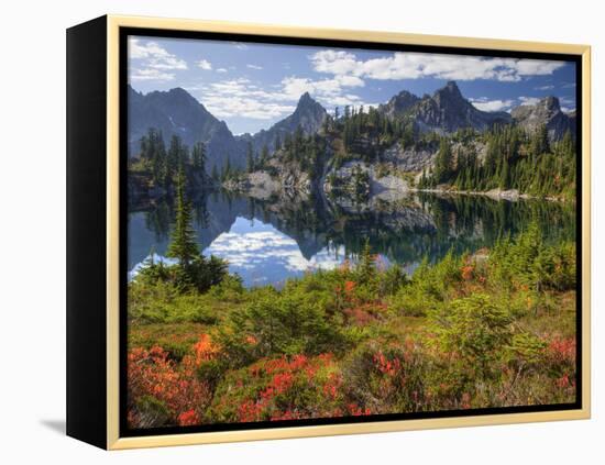Gem Lake, Alpine Lakes Wilderness, Washington, Usa-Jamie & Judy Wild-Framed Premier Image Canvas