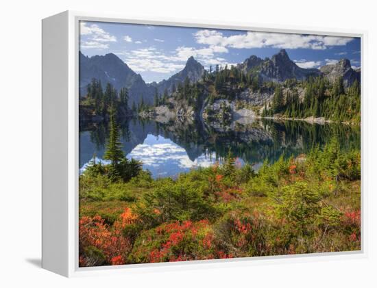 Gem Lake, Alpine Lakes Wilderness, Washington, Usa-Jamie & Judy Wild-Framed Premier Image Canvas