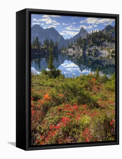 Gem Lake, Alpine Lakes Wilderness, Washington, Usa-Jamie & Judy Wild-Framed Premier Image Canvas