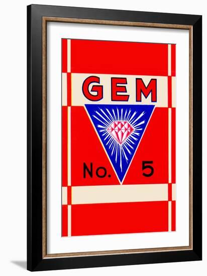 Gem No. 5--Framed Art Print