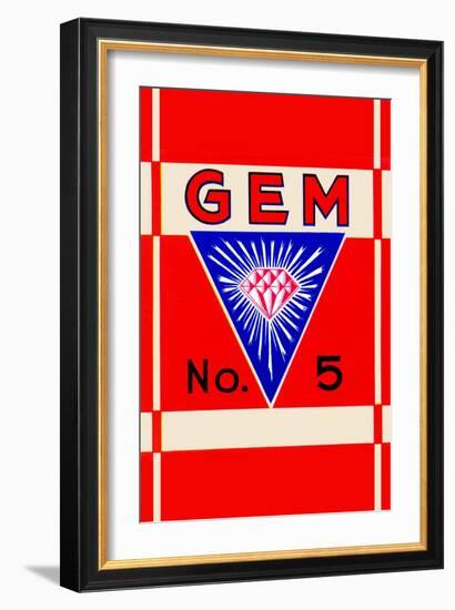 Gem No. 5-null-Framed Art Print