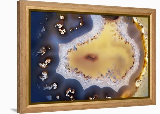 Gem Stone Agate-ELEN-Framed Premier Image Canvas