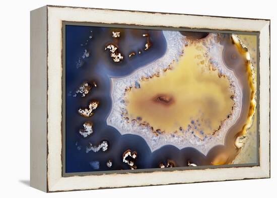 Gem Stone Agate-ELEN-Framed Premier Image Canvas