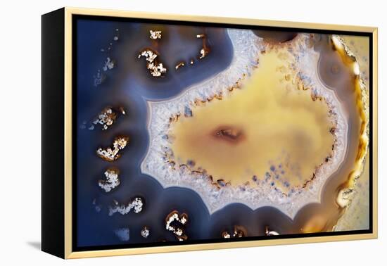 Gem Stone Agate-ELEN-Framed Premier Image Canvas