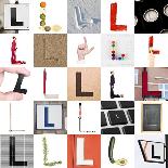 Collage With 25 Images With Letter D-gemenacom-Art Print