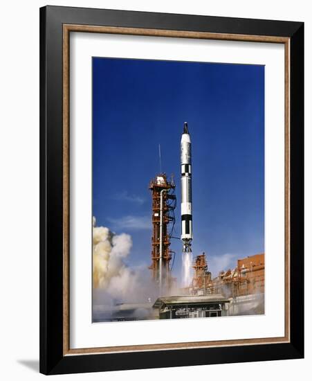 Gemini 12 Astronauts Lift Off Aboard a Titan Launch Vehicle-Stocktrek Images-Framed Photographic Print