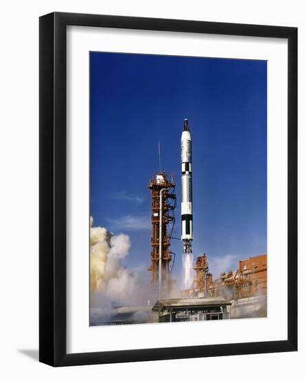 Gemini 12 Astronauts Lift Off Aboard a Titan Launch Vehicle-Stocktrek Images-Framed Photographic Print