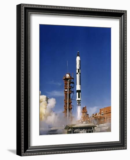 Gemini 12 Astronauts Lift Off Aboard a Titan Launch Vehicle-Stocktrek Images-Framed Photographic Print