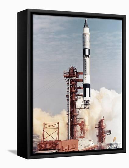 Gemini 12 Space Capsule-null-Framed Premier Image Canvas