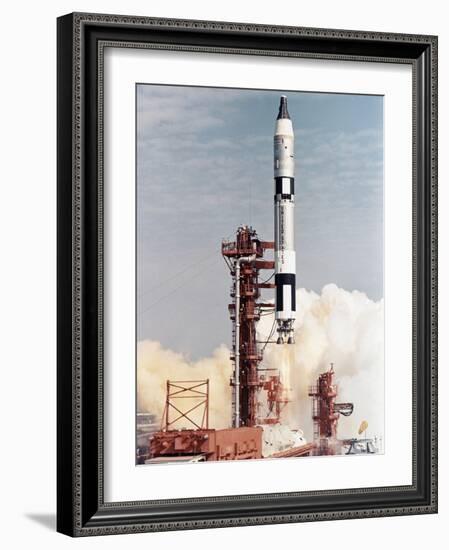 Gemini 12 Space Capsule-null-Framed Photographic Print