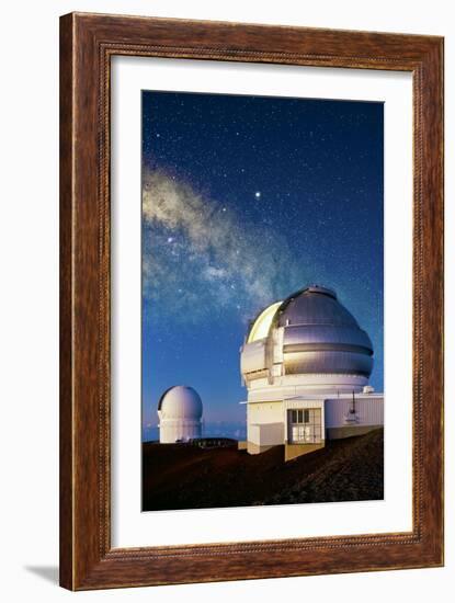 Gemini North Telescope, Hawaii-David Nunuk-Framed Photographic Print